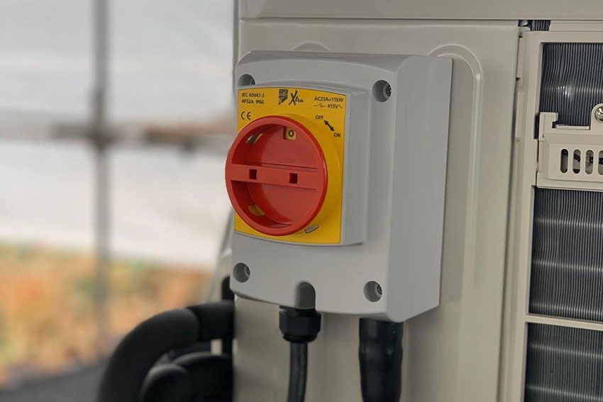 WERKSCHAKELAAR VOOR AIRCO-UNITS - Afbeelding 2