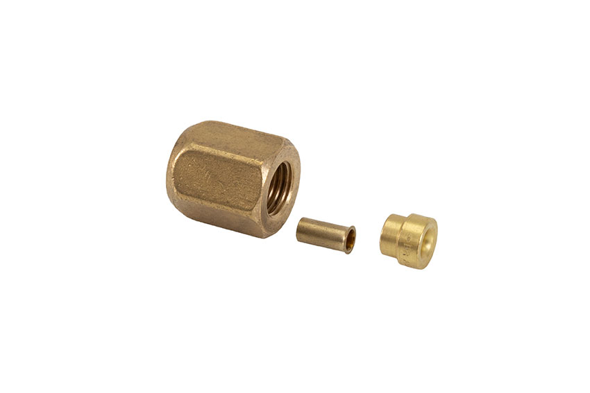 SAE FITTING MET TUBE CONNECTION 1/4"