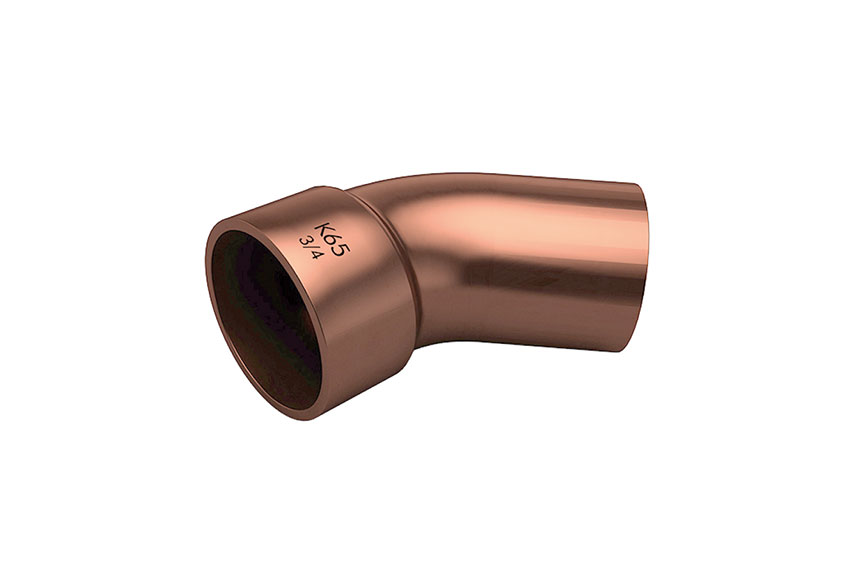 K65 BOCHT 45° 1 5/8"