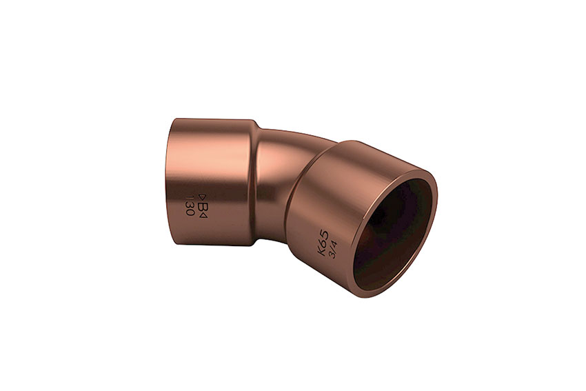 K65 BOCHT 45° 1 3/8"