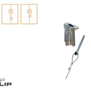 PLUS-ON-WIRE M8X60 OPHANGSYSTEEM